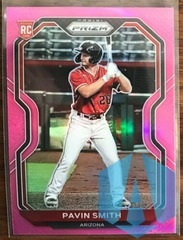 2021 Panini Prizm Pink Parallel #70 - Pavin Smith Rookie Card